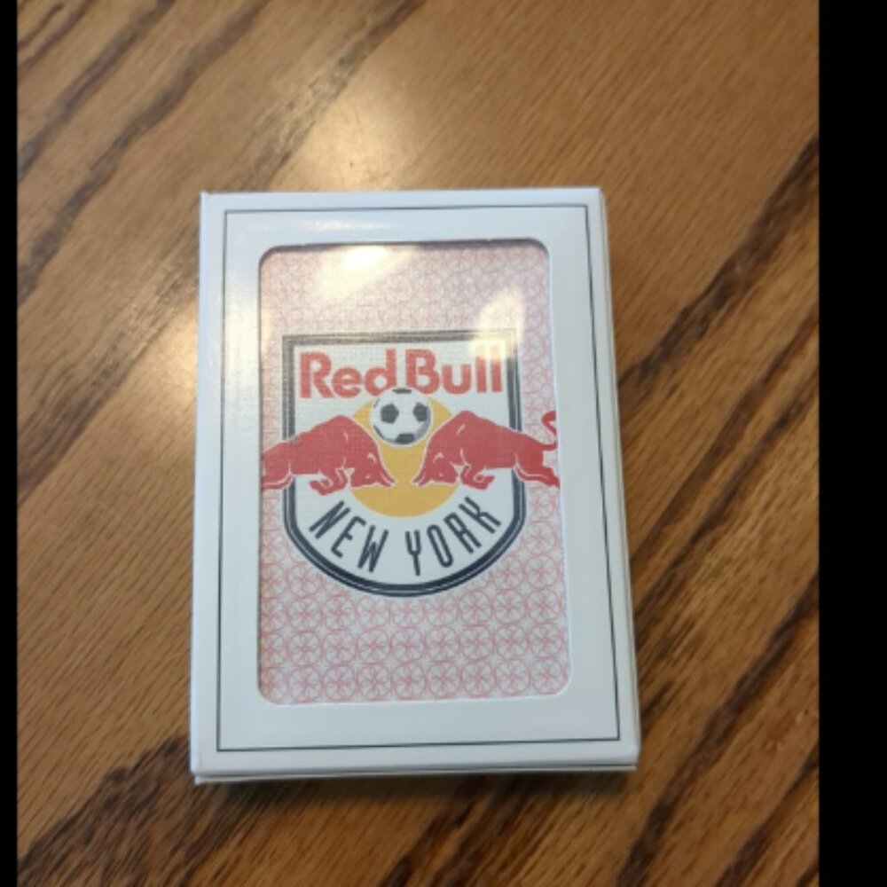 New York Red Bulls Logo Deck Of Playing Cards Brand New In Box